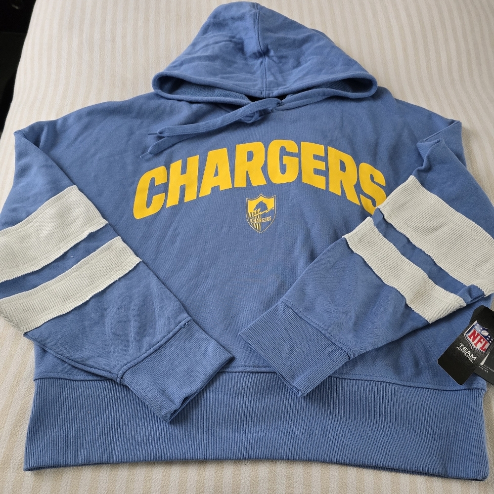 NFL Junk Food Los Angeles Chargers Hoodie Size:XXL